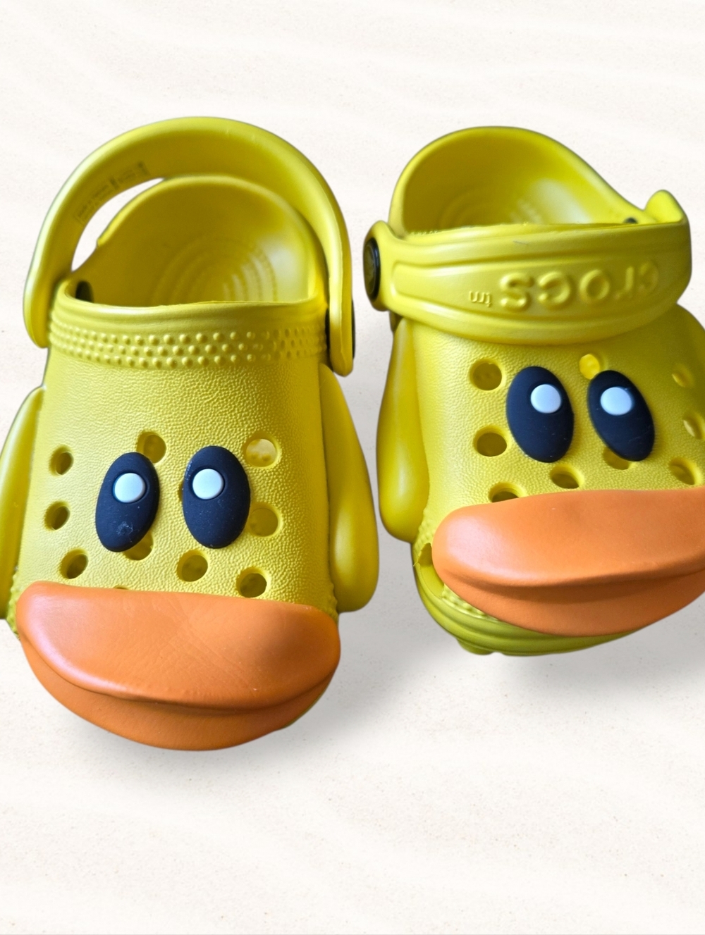 Boy's Sandals Crocs I Am Rubber Ducky Classic Clog Toddler C2/C3